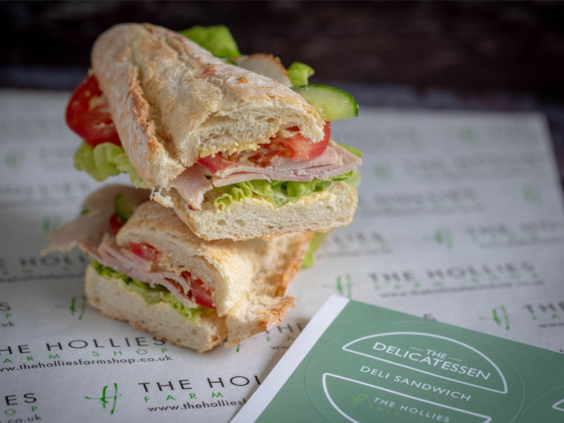 Take Away Sandwiches available at Little Budworth.