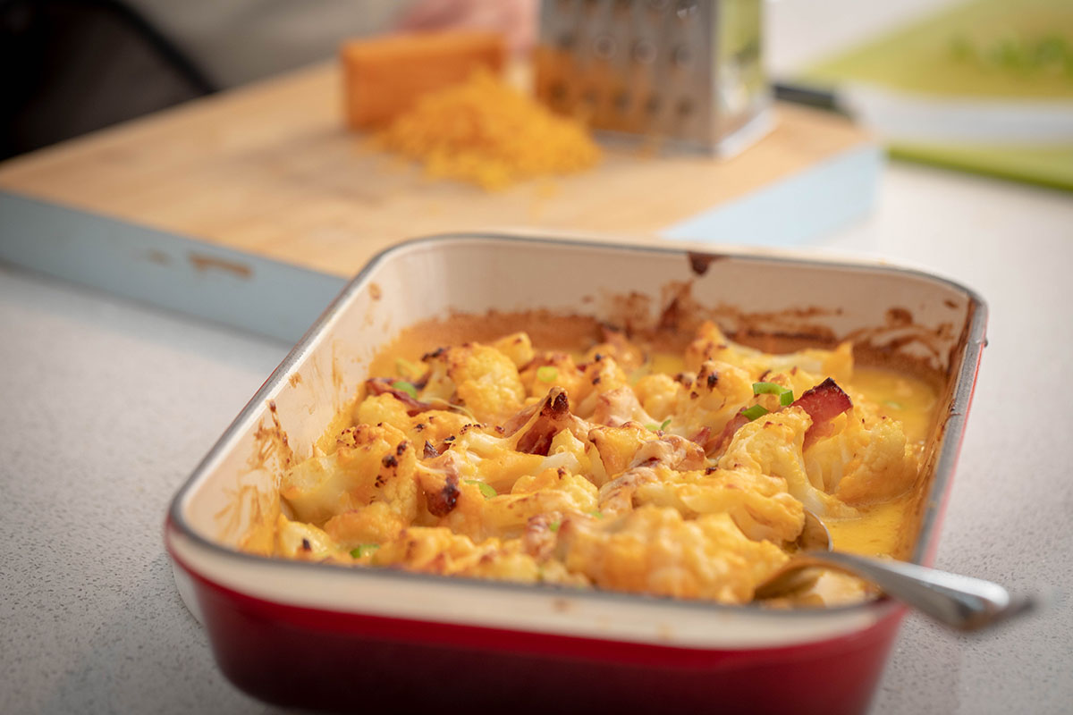 Clean & Lean Cauliflower Cheese and bacon - The Hollies Farm Shop